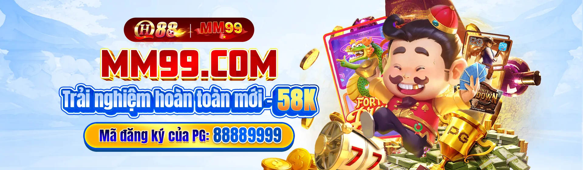 Banner quảng cáo KK98 với khuyến mãi hấp dẫn